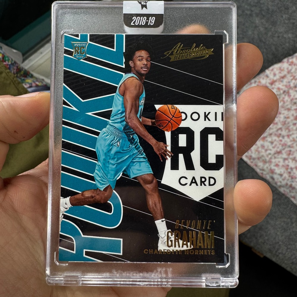 Panini Trading Card Devonte' Graham 2018-19 Absolute Memorabilia Rookie RC No 90